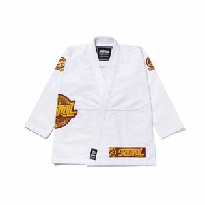 RTS High Quality Shoyorol Gi Custom Logo Heat-Transfer Printed Jui jitsu BJJ Gi 100% Cotton 450gsm Fabric For Unisex AS-JJ-5817 - Product Image 1