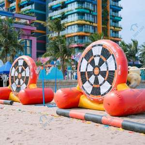 <b>Inflatable</b> Soccer Challenge <b>Game</b> Team Building Viet Nam PVC Guarantees Transportation Safety Thuy Linh Simple Installation - Product Image 6