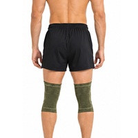 Genouillères en caoutchouc souple personnalisées OEM ODM pour le sport, l'entraînement, la musculation, le fitness, le soutien articulaire, vêtements de sport