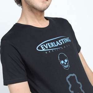 Camisetas de Cuello Redondo 100% Algodón para Hombre, al por Mayor, Casuales, Transpirables, de Secado Rápido, Diseño de Moda Urbana de Alta Calidad - Product Image 6