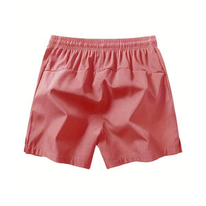 Pantalones Cortos Casuales de Verano para Hombre, Cintura Elástica, Tela Transpirable, Cómodos para Caminar al Aire Libre, Uso Diario - Product Image 1