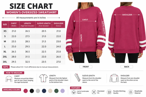 เสื้อสเวตเชิ้ตคอกลมโอเวอร์ไซส์สำหรับผู้หญิง สีพื้น แขนยาว ผ้าถัก คอตตอน ใส่ได้ในฤดูใบไม้ร่วง ผ้าฝ้าย 100% คุณภาพสูง ด้านหน้า - Product Image 6
