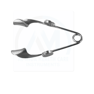 Spéculum ophtalmique chirurgical AL MIDA, rétracteur oculaire manuel en acier inoxydable, instrument ORL de classe I certifié CE AMHC-R-475 Easy - Product Image 2