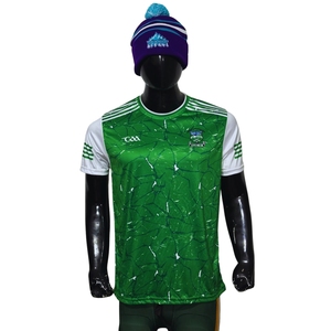 ชุดเสื้อและกางเกงฟุตบอลกีลิกแบบระบายอากาศได้ดี พร้อมบริการสกรีนแบบซับลิเมชั่นเต็มตัว  รับสั่งทำชื่อทีมสำหรับสโมสร ชุดทีม GAA - Product Image 4