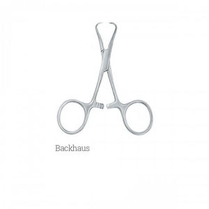 Pinzas para toallas Backhaus - Instrumentos cardiovasculares y torácicos de Dentavex - Product Image 2