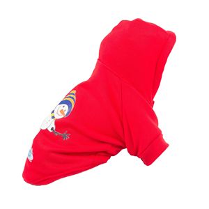 Disfraz Navideño con Capucha de Muñeco de Nieve con Luces LED para Mascotas, Suéter Elegante para Amigos Peludos - Product Image 3