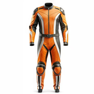 OEM/ODM Custom Breathable <b>Motorcycle</b> <b>Auto</b> <b>Racing</b> <b>Wear</b> 1-Piece 2-Piece Leather Suits CE Standard Protective Gear Anti-UV Full - Product Image 6