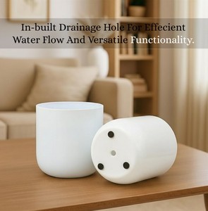 Maceta Colgante Grande de Hierro para Jardín |   Maceta Resistente de Estilo Bohemio para Exteriores - Product Image 4