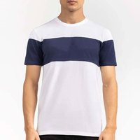 Herenshirts groothandel 100% katoen regular fit halflange mouw ronde hals effen gekleurd streetstyle custom logo private label