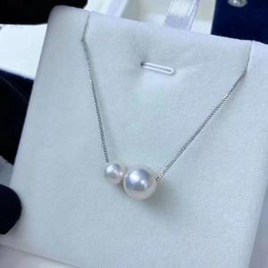 สร้อยคอเงินแท้ S925 ประดับมุกเปลือกหอยทรงไม่สมมาตร สไตล์เกาหลี อินเทรนด์ ดีไซน์เฉพาะตัว รุ่น D9229 - Product Image 5