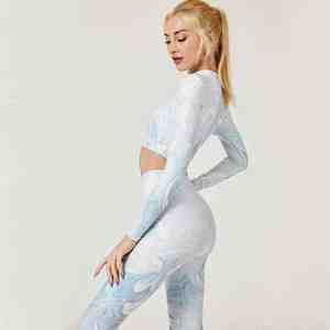 Ropa Deportiva al por Mayor, Ropa Deportiva sin Costuras para Mujer, Ropa de Yoga, Conjuntos de Fitness para Gimnasio - Product Image 4