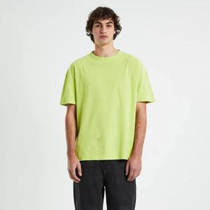 Wholesale <b>Men's</b> Custom Plus size T-<b>shirt</b> Jersey Trendy Down Shoulder Plain <b>Green</b> cotton Jersey for <b>Men's</b> - Product Image 2