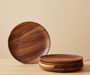 Platos de Servir Ovalados de Madera Premium Modernos y Elegantes, Vajilla Ecológica y Duradera para el Hogar, Restaurantes y Servicios de Catering - Product Image 3
