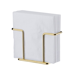 Wholesale Flat Wooden Napkin Holder Vintage Tabletop Metal <b>Paper</b> <b>Tissue</b> Dispenser for Kitchen Restaurant For Hotel Home - Product Image 2
