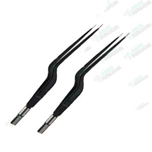 Fórceps bipolares de bayoneta de nueva calidad Fórceps bipolares reutilizables fabricados en Pakistán CE ISO APROBADO - Product Image 1