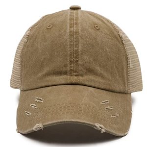 Gorra de béisbol de camionero al por mayor con panel de malla, ajustable, snapback, visera curva, logotipo personalizado - Product Image 2