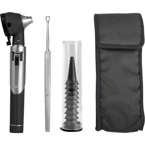 Otoscopio de Fibra Óptica Mini, Herramienta de Examen de Salud Auditiva para Uso Doméstico con Luz LED Extra Reemplazable, Diagnóstico Portátil de Mano - Product Image 1
