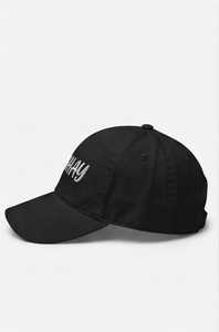 Subhay Embroidered Denim Baseball Cap 100% Cotton Adjustable Unisex 6-Panel Breathable Waterproof Casual Style Front Logo Design - Product Image 2
