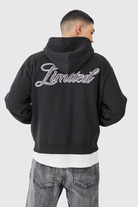 Sudadera con Capucha Gruesa de 400 Gsm, Felpa Francesa, Logotipo Personalizado, Ropa Urbana, Corte Regular, para Hombre, Invierno, 100% Algodón, Transpirable - Product Image 2