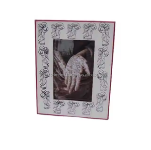 Marco de fotos de madera Impresión digital Último marco de fotos Atractivo marco de fotos de hueso de resina multicolor - Product Image 3