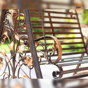 Silla Columpio Moderna de Diseño Personalizado para Exteriores, para Uso en Hoteles, Casas y Villas, Asiento de Hierro Forjado de Alta Calidad para 3 Personas, Vietnam - Product Image 3