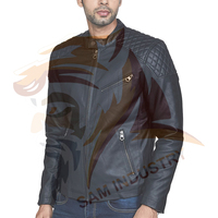 Dernier design, prix compétitif, vestes d'hiver en cuir sur mesure, vente exceptionnelle, nouveau style de veste d'hiver en cuir