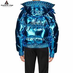 Vêtements avec logo personnalisé, manteaux en duvet pour femmes de haute qualité, épais et tendance, vestes chaudes d'hiver, vente en gros de vestes matelassées pour femmes - Product Image 6