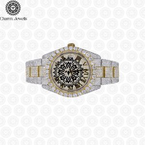 Charm_Jewells Luxury Stainless Steel <b>Watch</b> 38mm Round Dial Sapphire Crystal Quartz Movement Women Fashion Design - Product Image 5