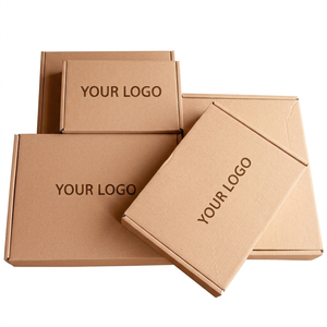 Cajas de Embalaje de Alimentos Resistentes, Ecológicas, Desechables, de Cartón Corrugado de 3 mm, con Recubrimiento UV Brillante Personalizado y Grabado en Relieve - Product Image 4