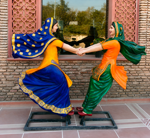 Fabricante de Estatuas y Esculturas de Fibra de Vidrio Punjabi, Compre un Juego de Figuras/Atrezzo Tradicional Punjabi para Decoración de Bodas en Casa - Product Image 6