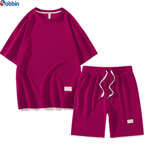 Conjunto de Shorts Holgados de Verano para Hombre, Personalizados con Camiseta Estampada y Shorts Deportivos Casuales, Conjunto de 2 Piezas - Product Image 6