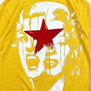 T-shirt vintage délavé à col rond, streetwear urbain, coupe oversize, motif graphique personnalisé, manches courtes, en coton tricoté, épaules tombantes, coupe carrée - Product Image 4