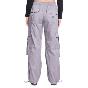 Pantalon droit pour femme, jeans taille haute avec plusieurs poches, pantalon cargo pour femme, jeans légers, pantalon parfait - Product Image 4