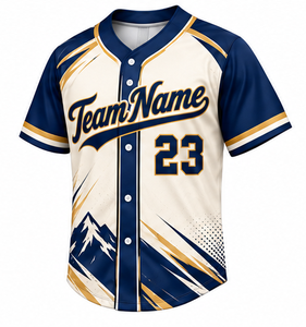 Camiseta de Béisbol Personalizada de Estados Unidos, Nuevo Diseño, Manga Corta, Uniforme Deportivo de Poliéster de Secado Rápido, Camiseta de Béisbol Bordada al por Mayor - Product Image 5
