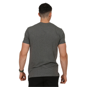 T-shirt en coton ample pour homme, coupe décontractée, épaules tombantes, idéal pour la mode urbaine et le style streetwear quotidien - Product Image 3