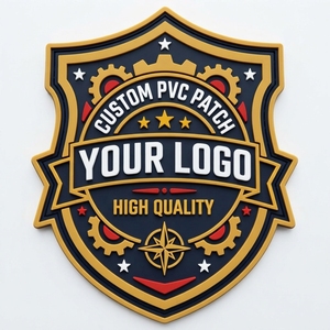 Parche de PVC 3D Personalizado, Insignia de Goma con Logotipo en Relieve de Alta Calidad para Ropa, Gorras, Bolsos, Chaquetas, Diseño para Coser - Product Image 3