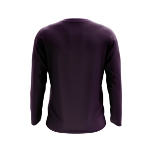 T-shirt de sport tendance, nouveau style, haute qualité, impression de logo personnalisé, manches longues, col rond, 100% coton, sublimation - Product Image 2