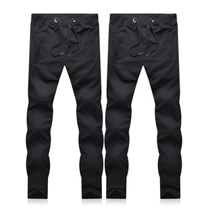 Nouveau pantalon cargo décontracté pour homme, léger, uni, coupe droite ample, taille mi-haute, multi-poches, collection printemps - Product Image 1