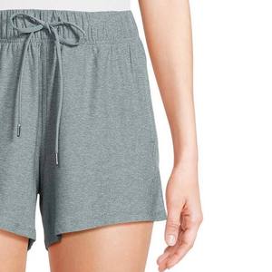 Shorts Deportivos para Mujer, Moda Urbana, Verano, Casuales, Color Sólido, Poliéster y Algodón, para Fitness - Product Image 3