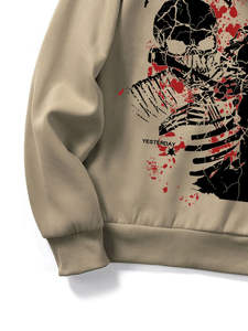 Conjunto Deportivo Casual Personalizado para Hombre, Otoño 2025, con Forro Polar, Material de Poliéster/Algodón, Impresión de Logotipo Personalizado, Bolsillos Laterales - Product Image 4