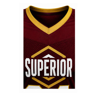 <b>Elite</b> American Football Uniform Package with Sublimation Printing, Breathable Mesh Panels and Athletic Fit Construction - Product Image 3