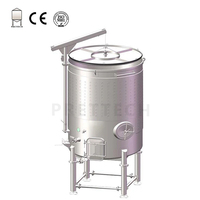 Réservoir de fermentation de vin rouge en acier inoxydable à capacité Variable