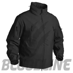 เสื้อแจ็คเก็ตมอเตอร์ไซค์แขนยาวสีเขียวมะกอกสำหรับผู้ชาย ยี่ห้อ Bloodline กันลม เหมาะสำหรับใส่กลางแจ้งในฤดูใบไม้ร่วง ลายพิมพ์ดีไซน์พิเศษ - Product Image 1