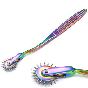 Instrumento Quirúrgico Manual Reutilizable de Acero Inoxidable con Mango Liso, Rueda de Wartenberg Neurologica Multicolor de 1 Cabeza, de Alta Calidad - Product Image 1