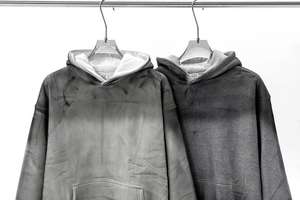 Nouvel arrivage : Sweat à capuche délavé pour homme, style streetwear, idéal pour l'hiver, prix de gros - Product Image 2