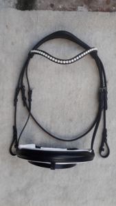 Brida de cuero premium con manivela, brida de calidad superior, brida para caballo hecha a mano, fabricante de artículos para caballos. - Product Image 5