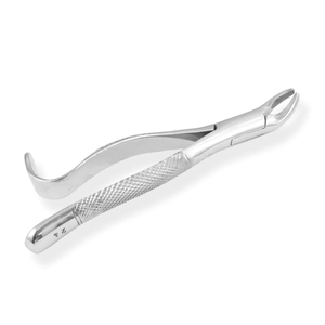 Forceps d'extraction dentaire n° Instrument d'extraction dentaire pour 24 molaires supérieures, en acier inoxydable, avec poignée ergonomique, manuel, certifié CE - Product Image 1