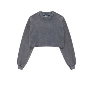 Sudadera Deportiva para Mujer, Personalizable con Logotipo, Corte Holgado, Mangas Largas, Hombros Caídos, Estilo Pullover - Product Image 5