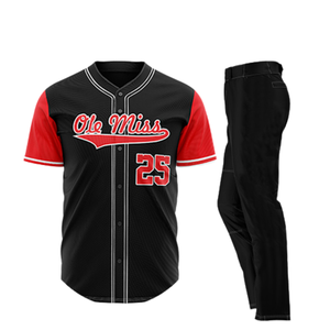 Uniforme de Béisbol de Alta Calidad, Conjunto Personalizado con Jersey y Pantalones Impresos, Ropa de Equipo, Proveedor Directo de Fábrica, Fabricante Directo Factory DirectProMa - Product Image 1