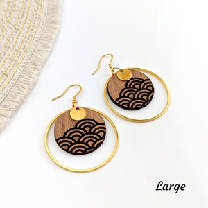 Boucles d'oreilles en bois très demandées, meilleures ventes, finition lisse, prix usine, vente en gros - Product Image 6